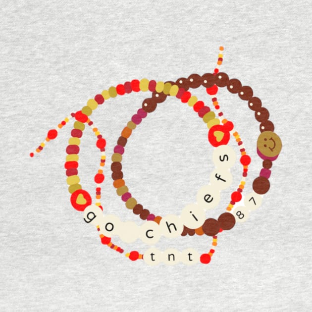 Chiefs - Kelce Friendship Bracelet by canderson13